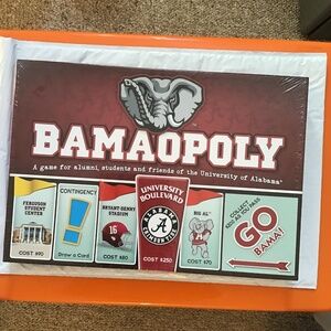 University of Alabama Bamaopoly  Game
